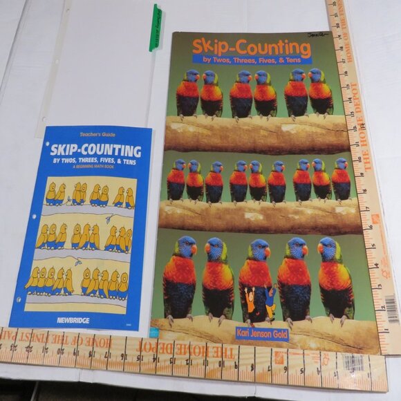 Skip Counting BIG BOOK (almost 2 feet tall) with teacher pages CLASSROOM SIZE - Picture 2 of 16